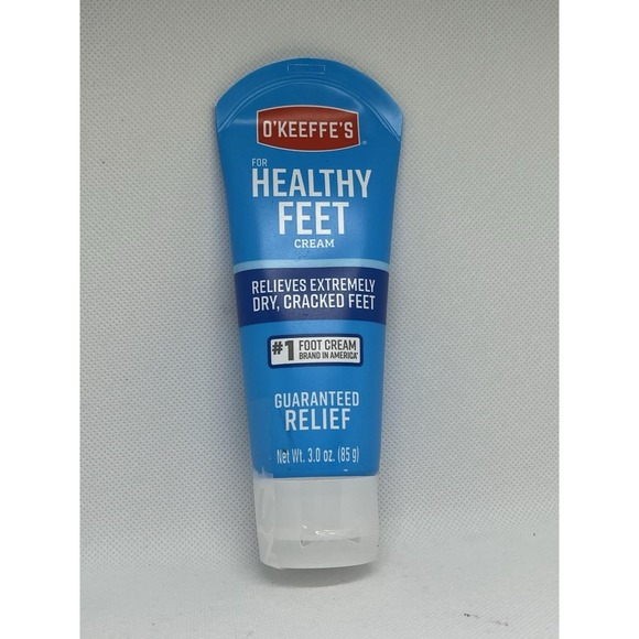 O'Keeffe's Foot Cream For Healthy Feet Repairs Dry Cracked Feet 3.0 Oz Pack of 3 - Picture 2 of 3